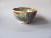 Stoneware, layered glazes