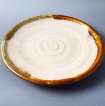 Cone 6 stoneware, small plate