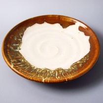 Cone 6 stoneware, small plate, 40