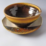 Stoneware bowl set 65